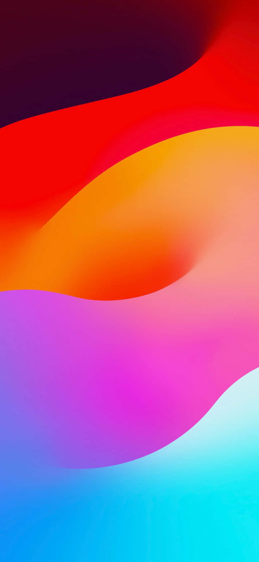 Abstract iOS 17 Wallpaper Wallpaper