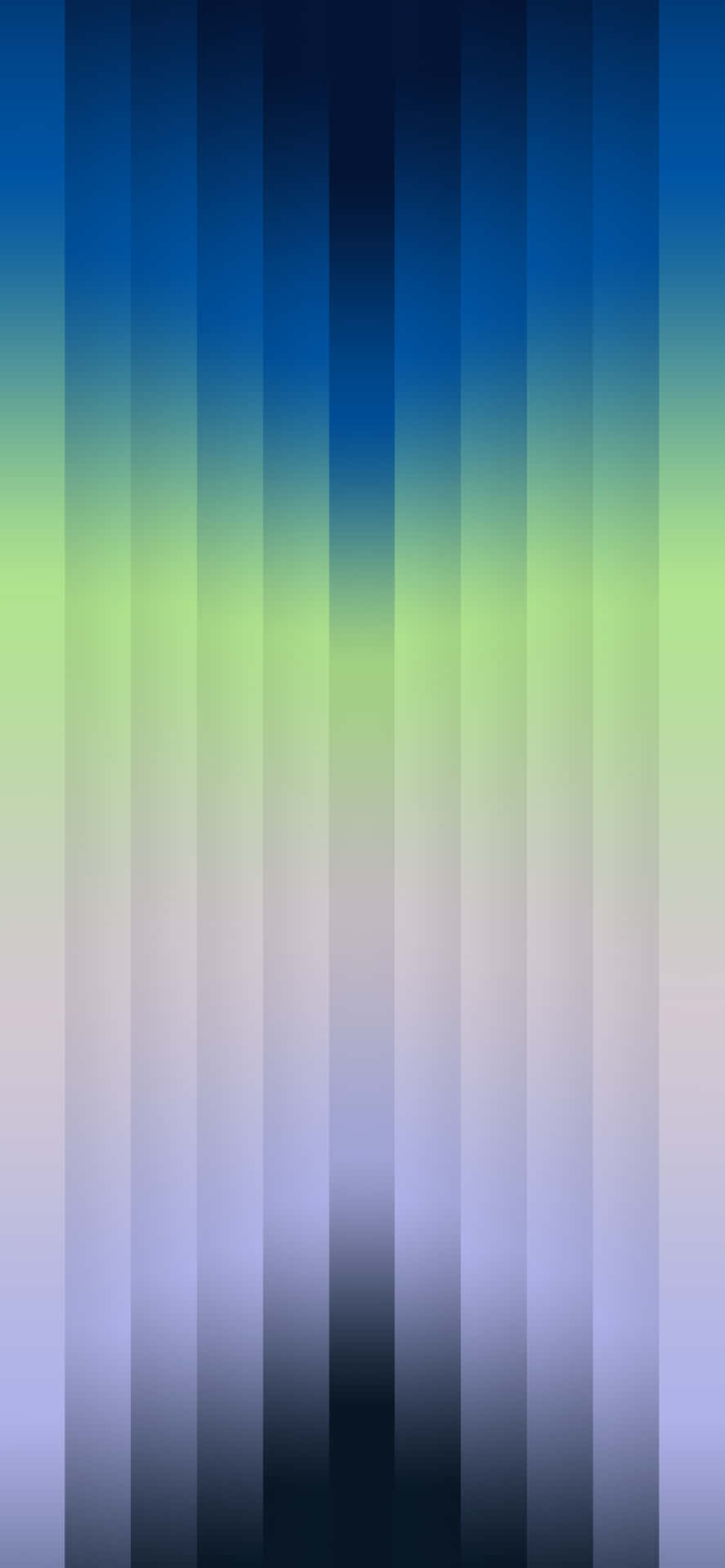 Blå, grøn og lilla striber til iOS 3 Wallpaper