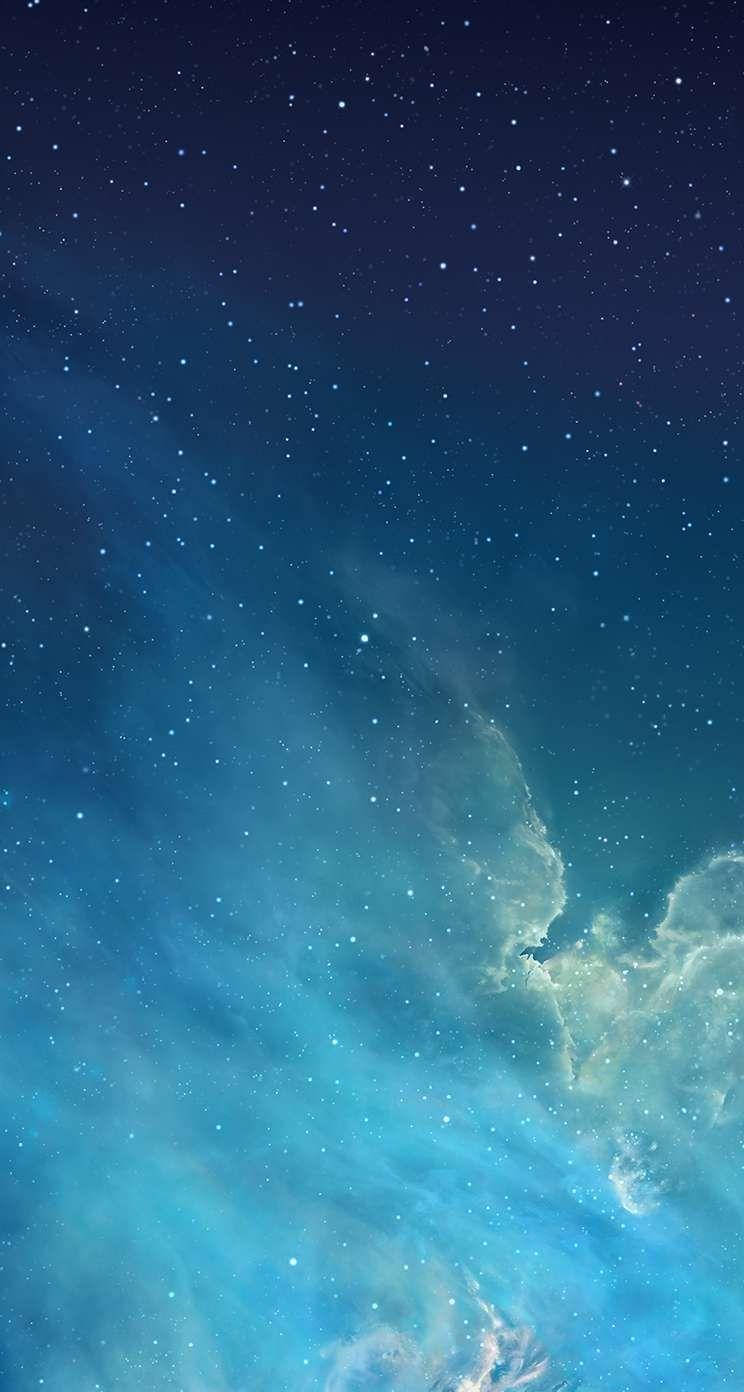 Ios8 Bunte Galaxie Wolken Wallpaper