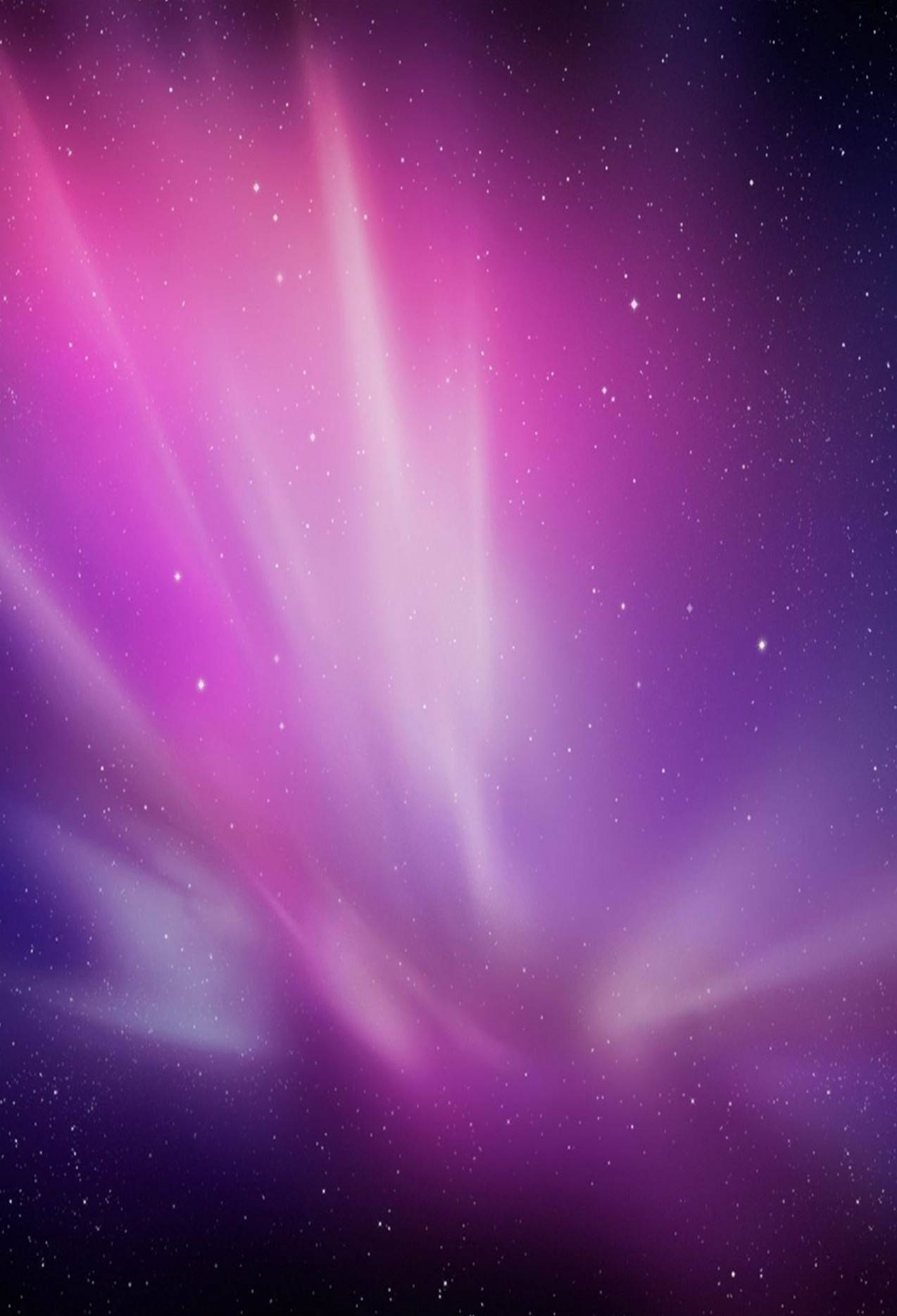 iOS 8 Purple Lights Wallpaper