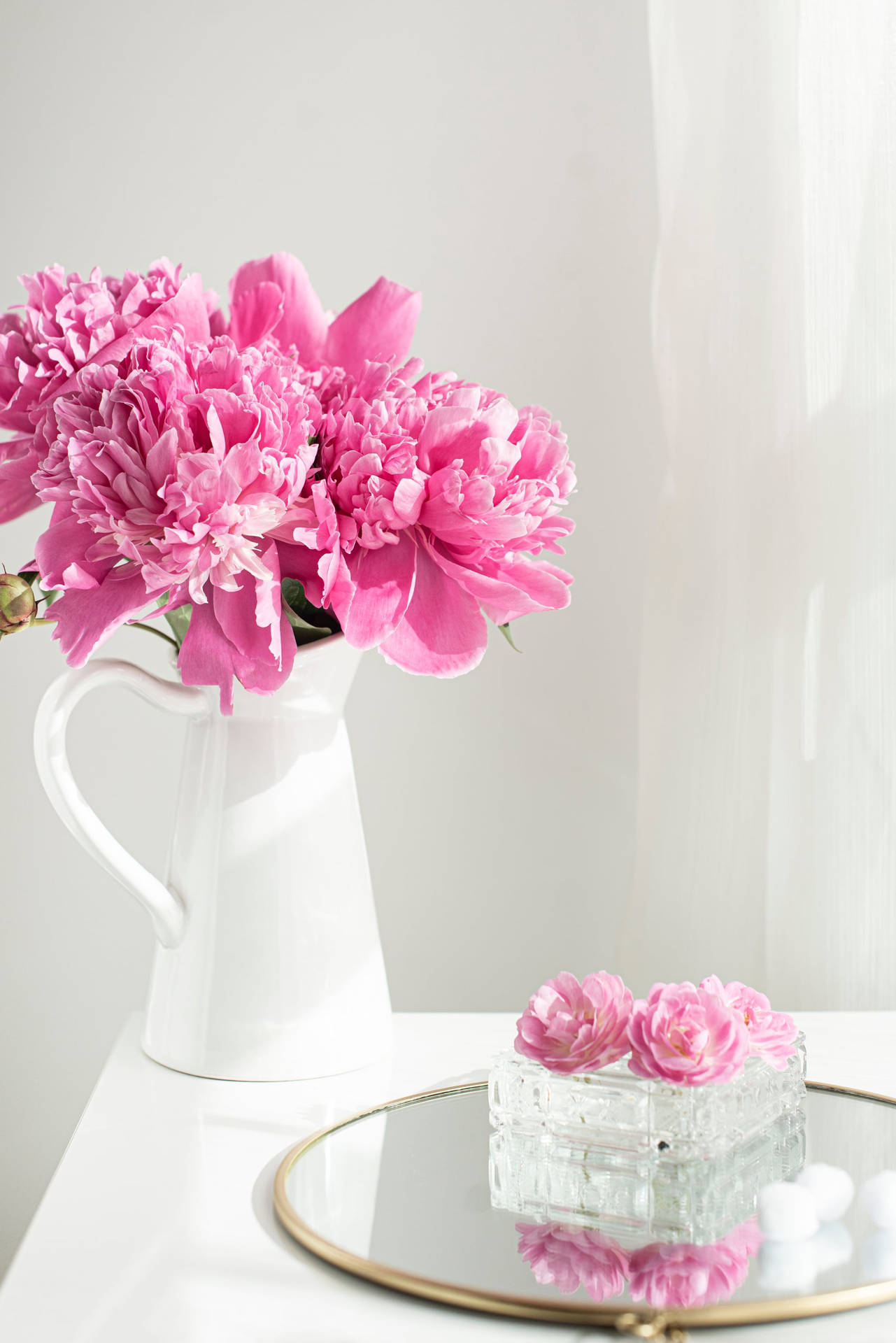 Ios Pink Floral Arrangement