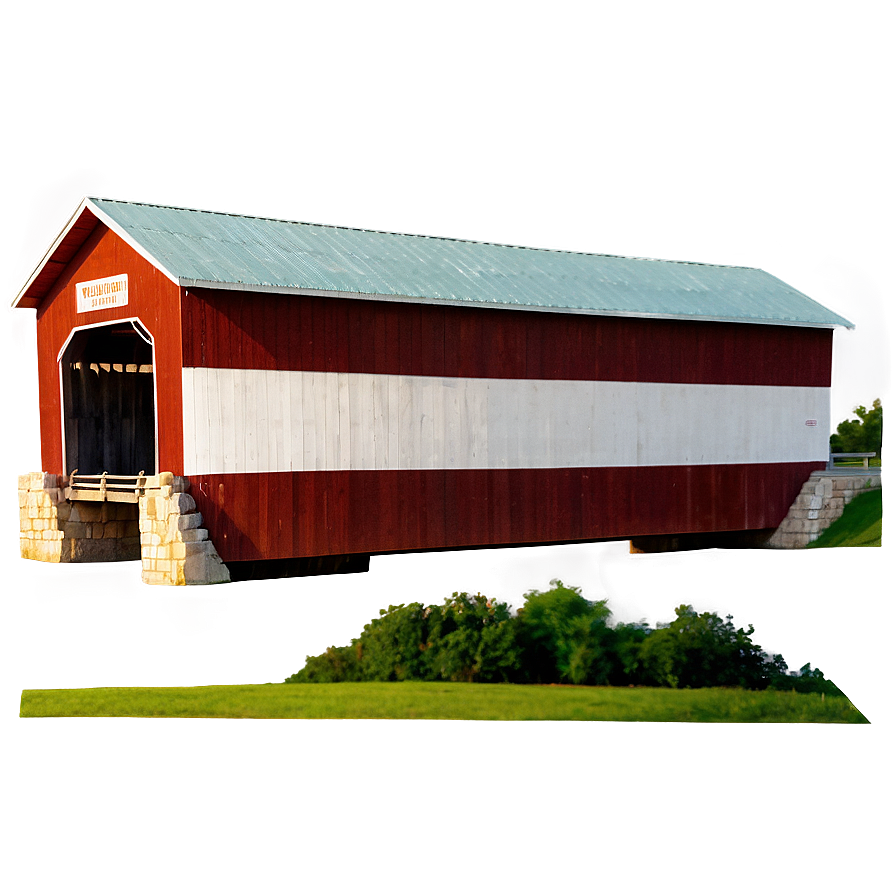 Iowa Covered Bridge Png 85 PNG