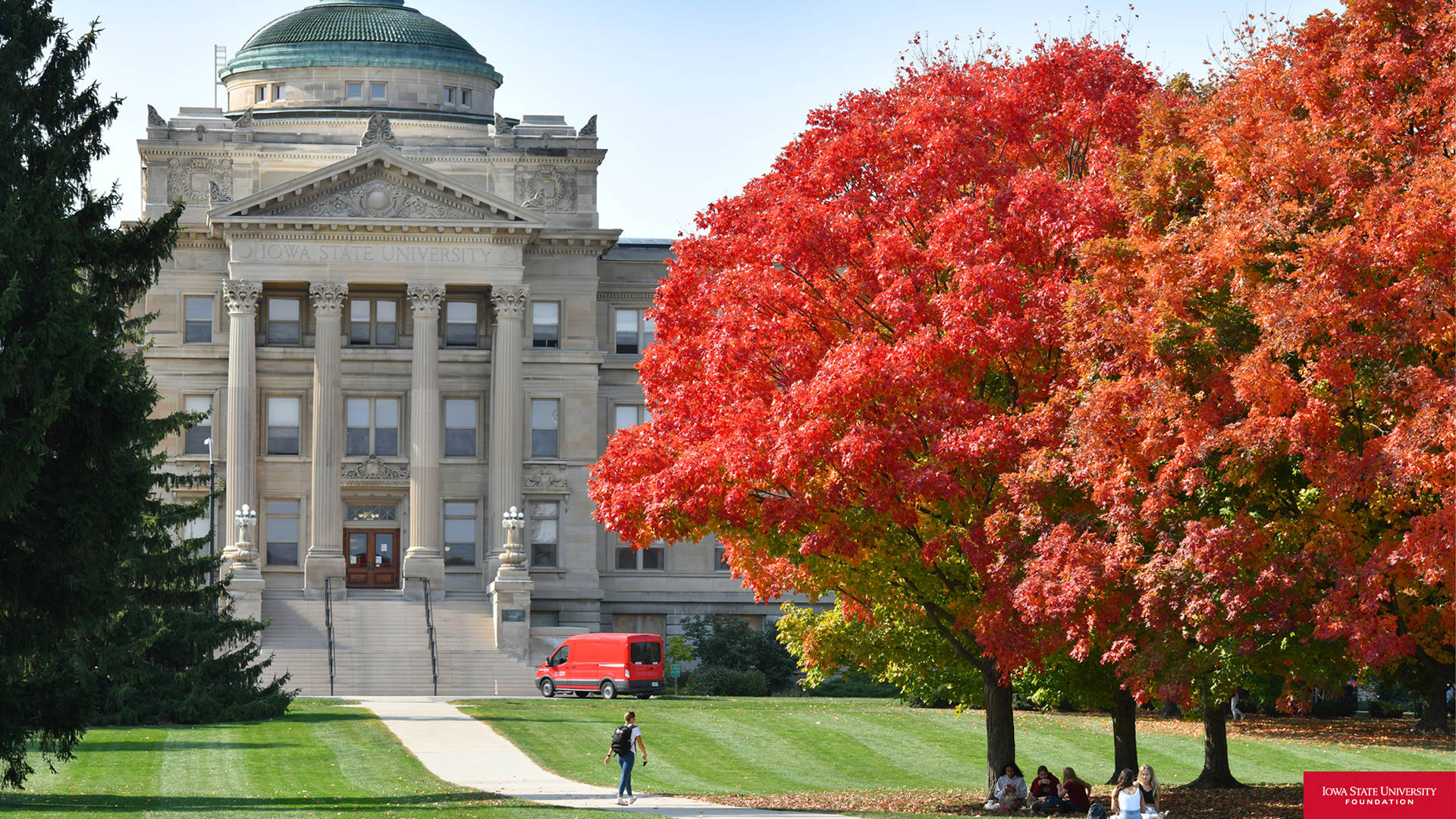 Iowa State University Autumn Wallpaper