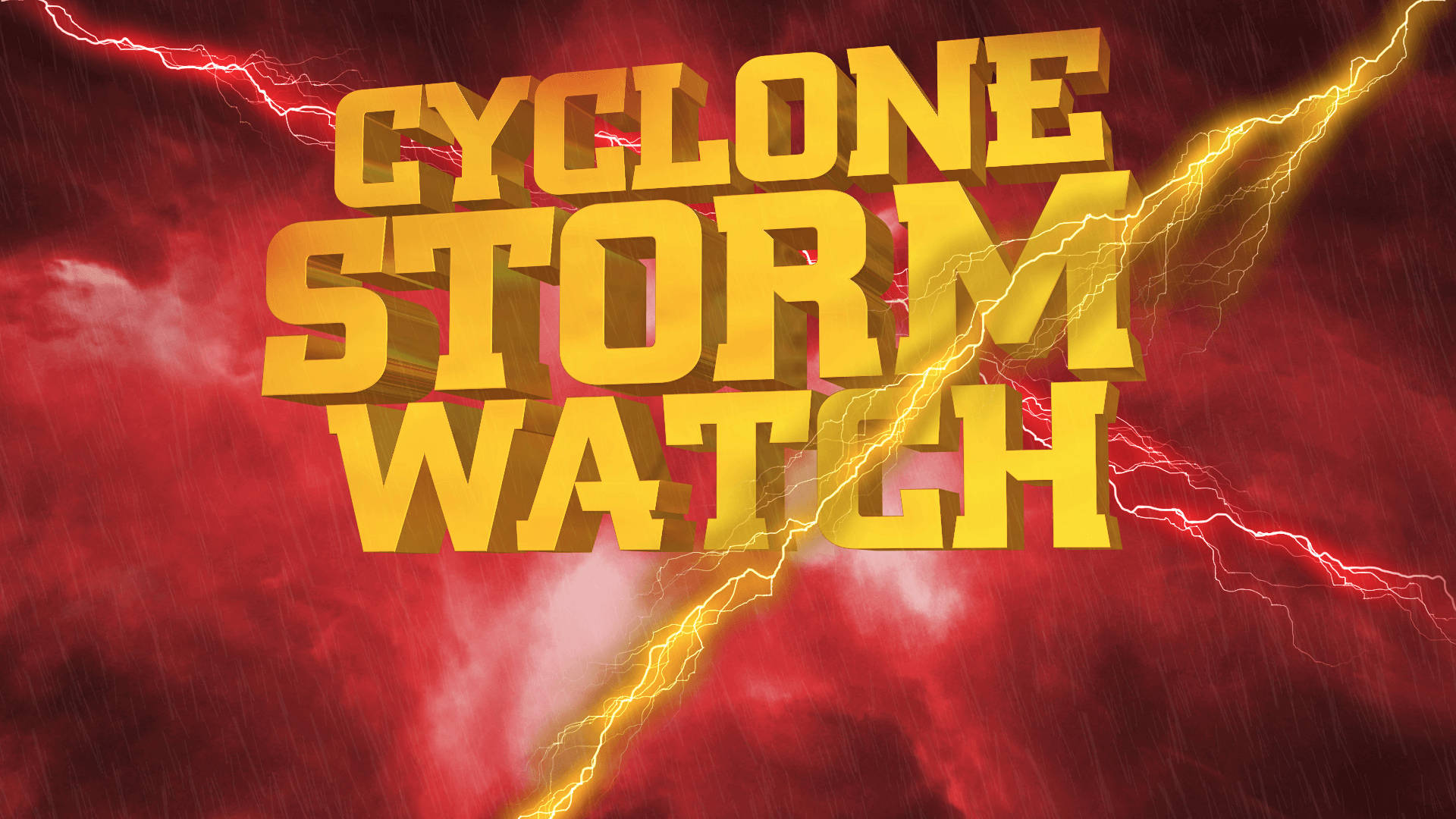Iowa State University Cyclone Storm Watch Wallpaper