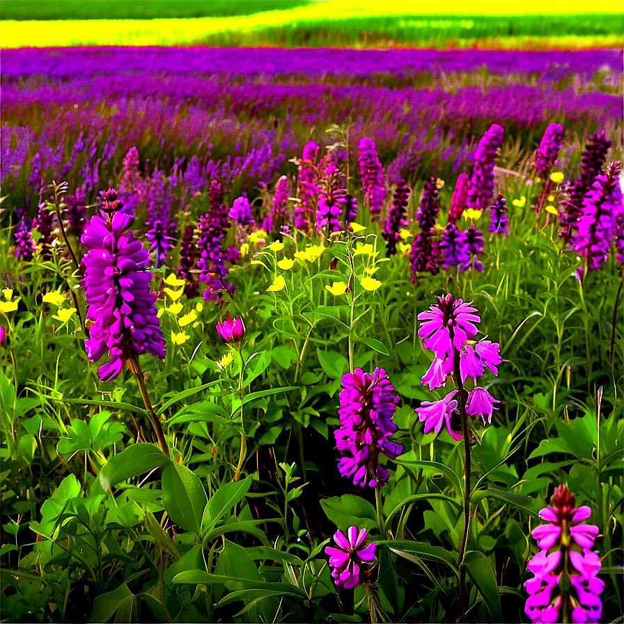 Iowa Wildflower Fields Png Blq10 PNG