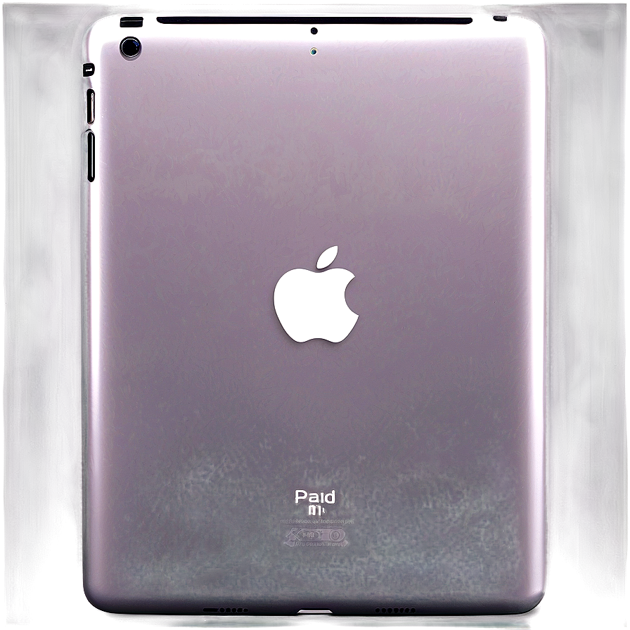 Ipad Mini Back View Png Pvi PNG