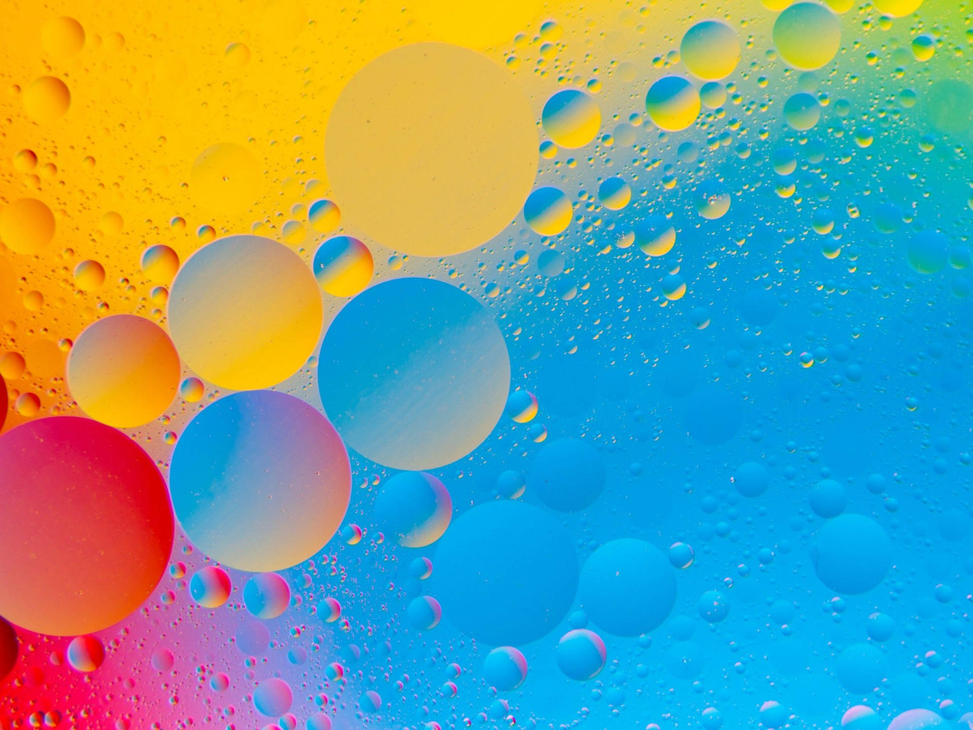 Ipadpro Burbujas Coloridas Fondo de pantalla