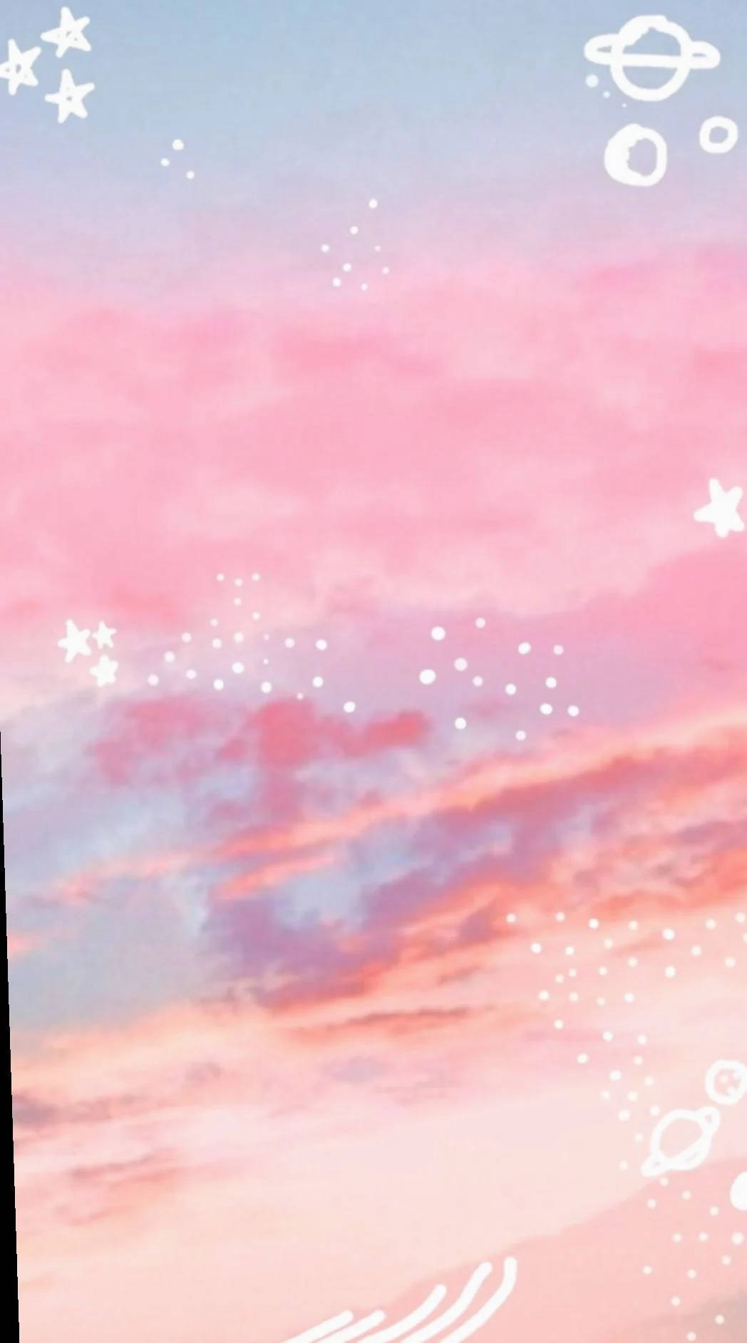 Ipad Pro Cute Aesthetic Pink Sky Wallpaper