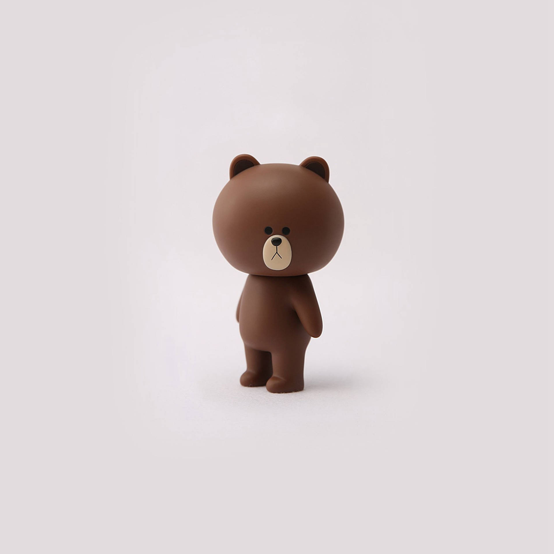 Ipad Pro Cute Brown Bear Wallpaper