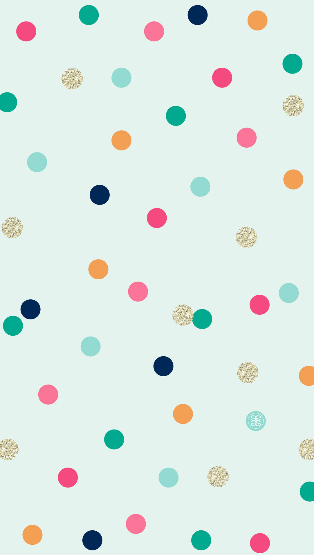 Ipad Pro Cute Colorful Polka Dots Wallpaper