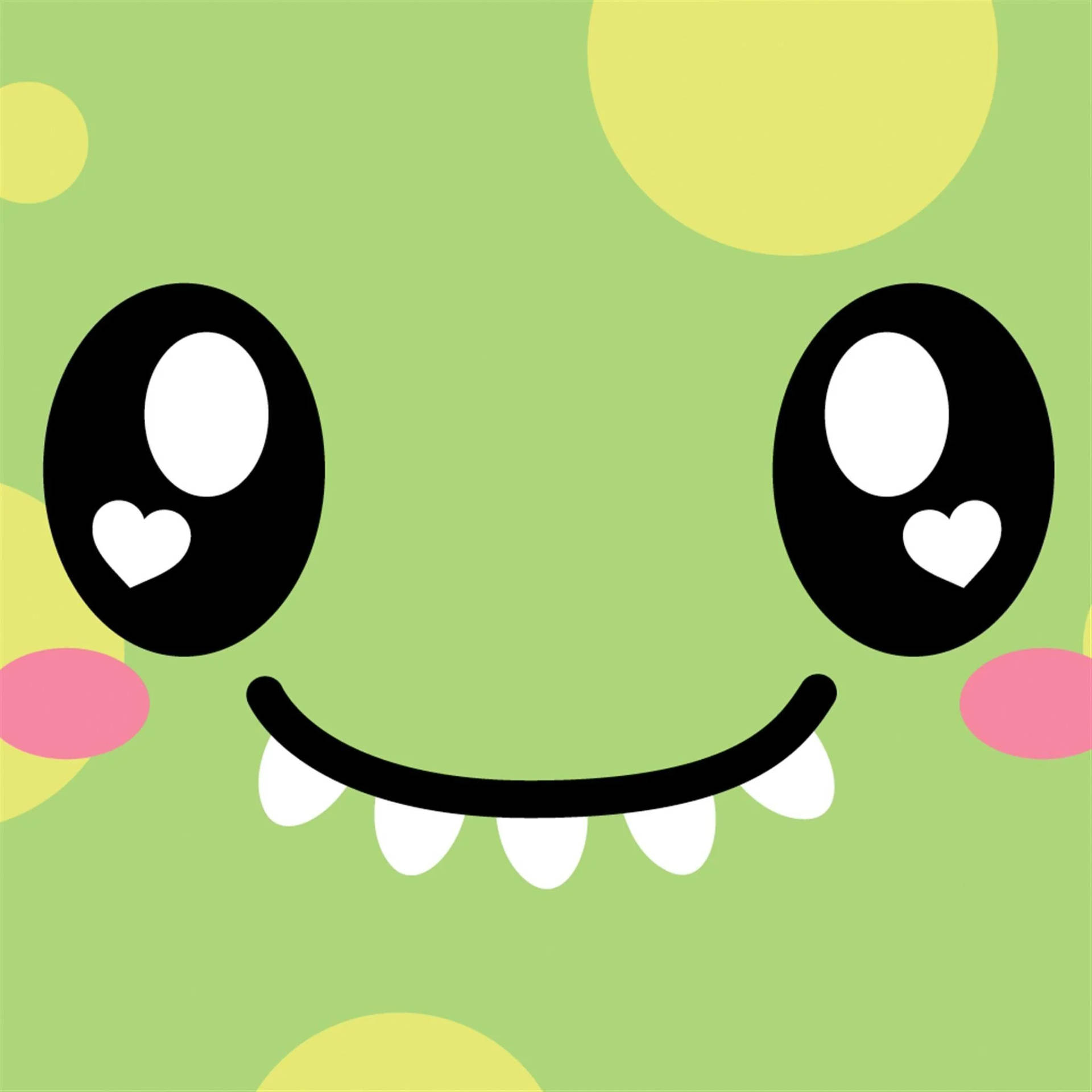 Ipad Pro Cute Dinosaur's Face Wallpaper