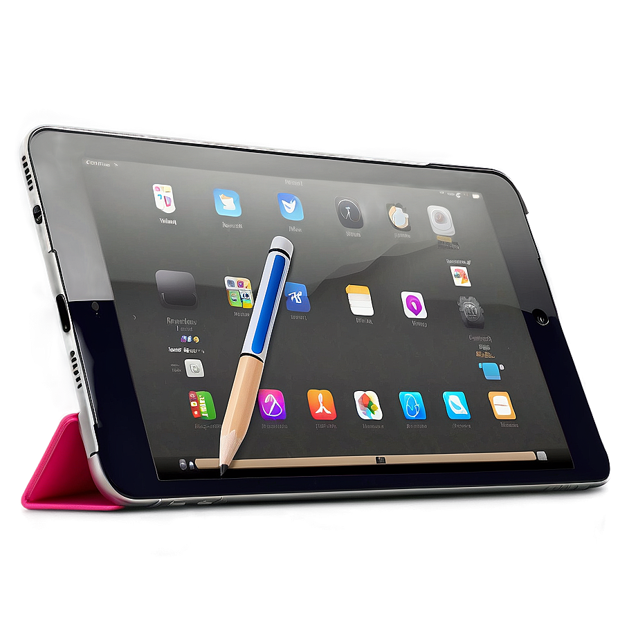 Ipad With Apple Pencil Png Hlu89 PNG