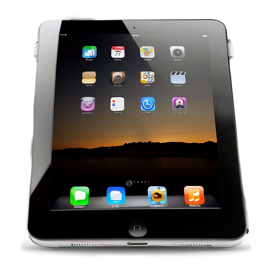 Ipad With Smart Cover Png Qhd18 PNG
