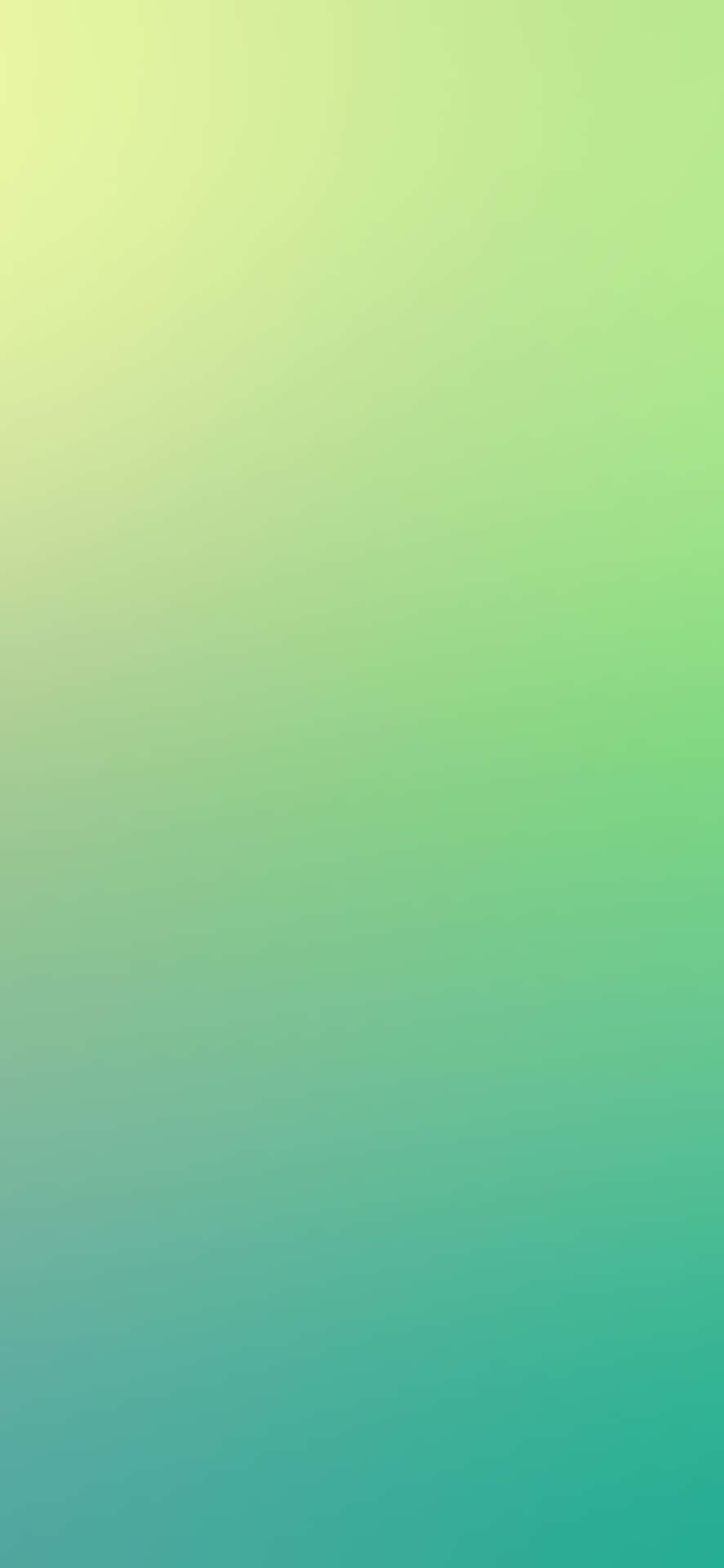 Iphone 11 Yellow Green To Turquoise Wallpaper