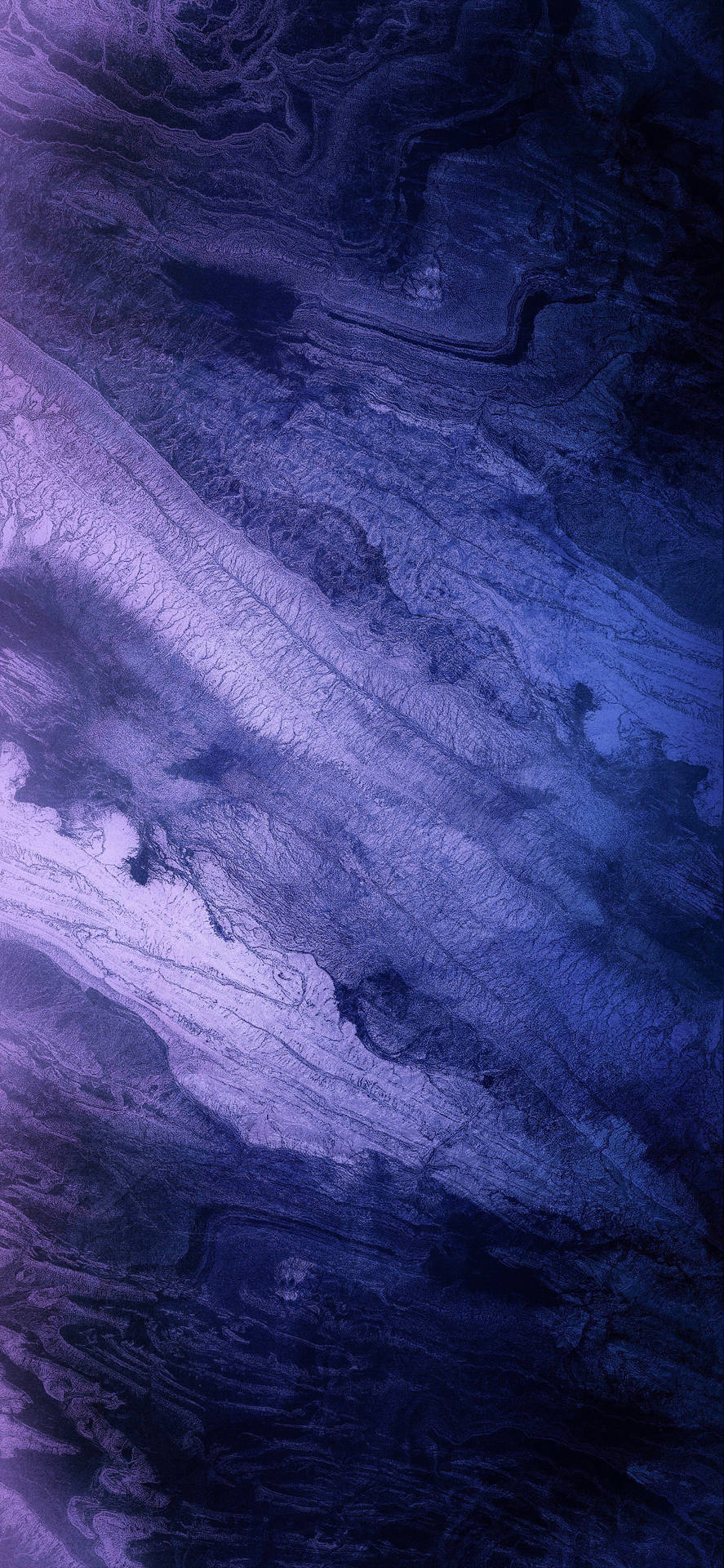 Iphone 11 Purple Alien Landscape Wallpaper