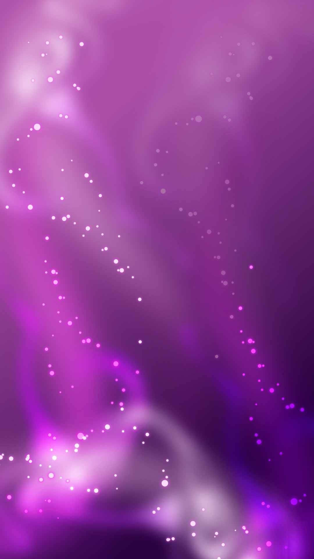 Iphone 11 Purple Glitter Storm Wallpaper