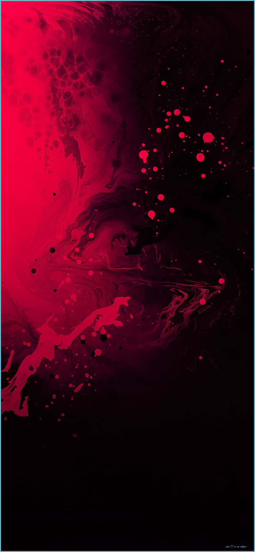 "A Red Anime-Themed Iphone 11 to Express Your Personality" Wallpaper