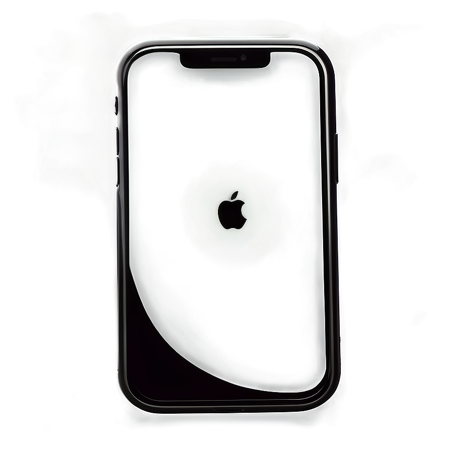 Iphone 12 Frame With Screen Protector Png Kiy53 PNG