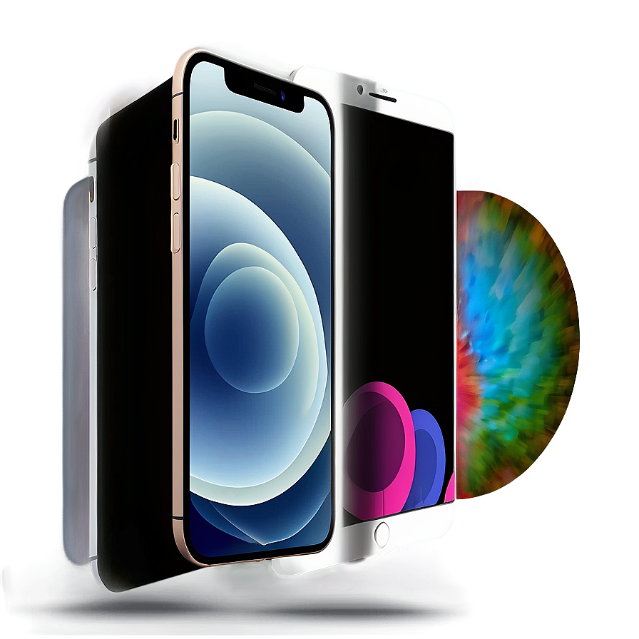 Iphone 12 In Shadow Png 05212024 PNG