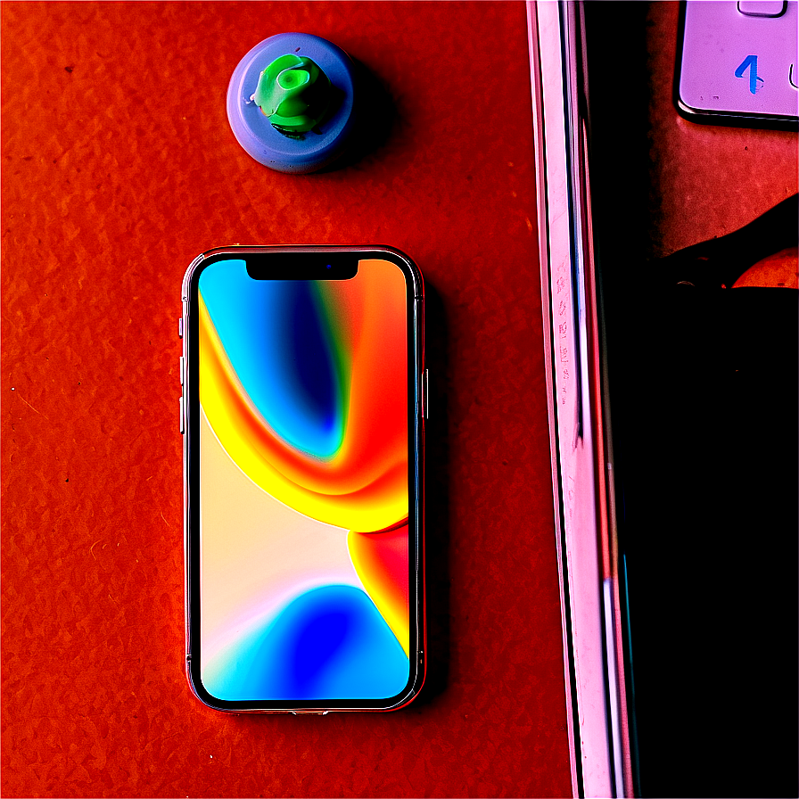 Iphone 12 On Desk Png 82 PNG