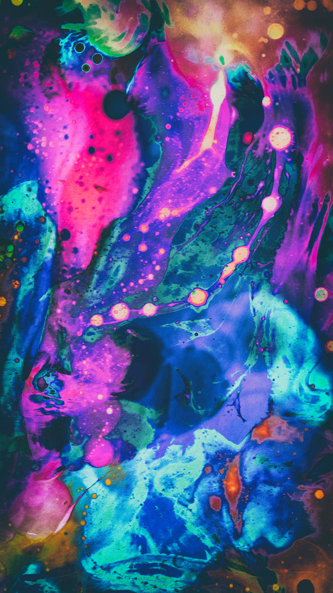 Iphone 12 Pro Max Colorful Abstract Wallpaper