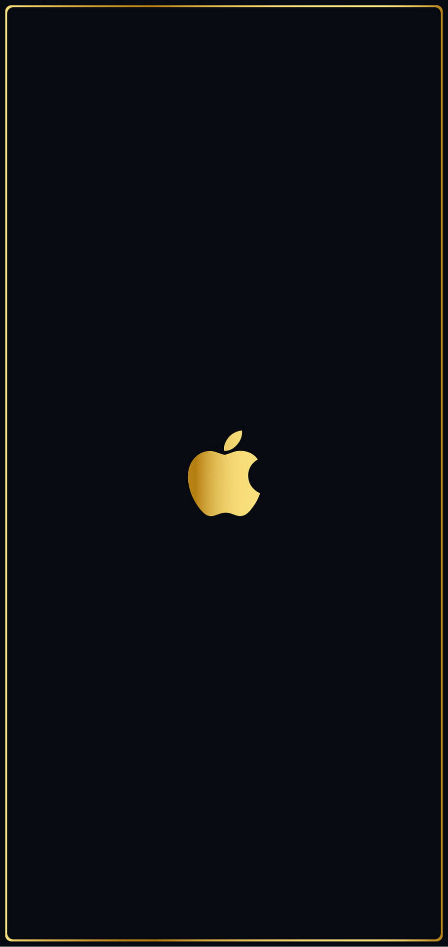 Iphone 12 Pro Max Gold Apple Logo Picture