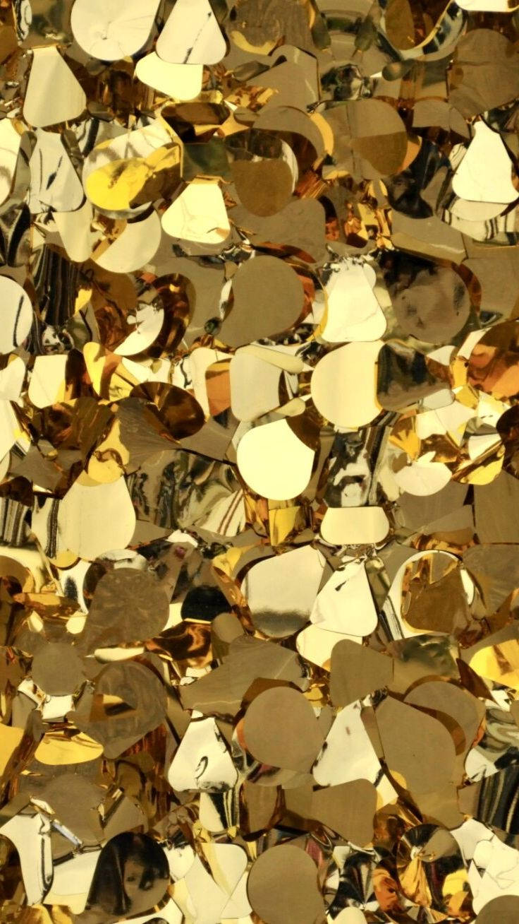Iphone 12 Pro Max Gold Flakes Picture