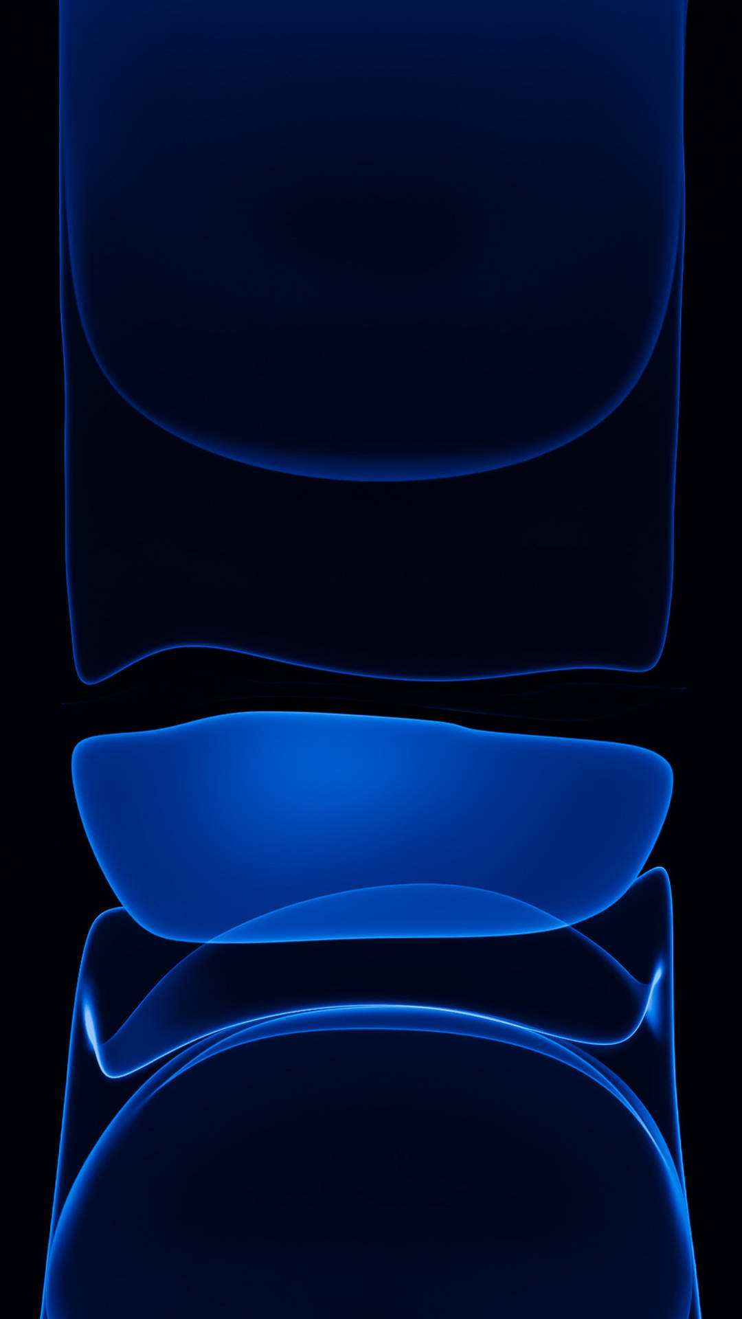 Iphone 13 Blue Abstract Art Background