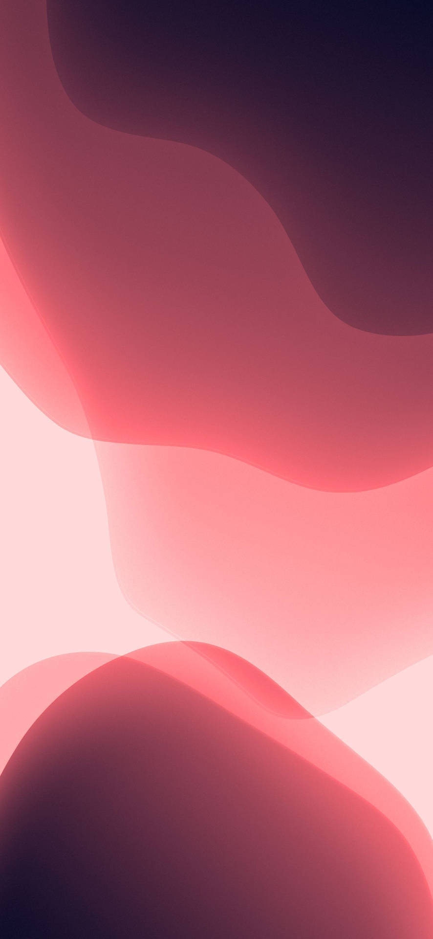 Iphone 13 Ios Pink Abstract Background