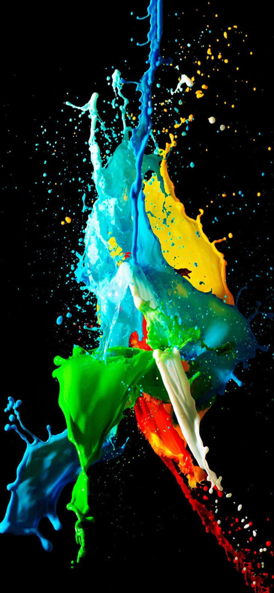 A Colorful Splash Of Paint