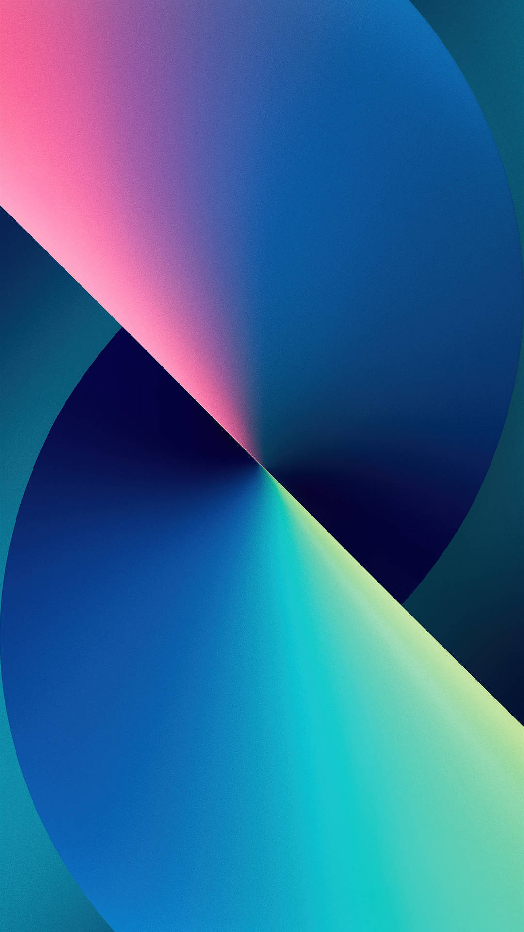 Iphone 13 Pro Max Gradient Disc Background