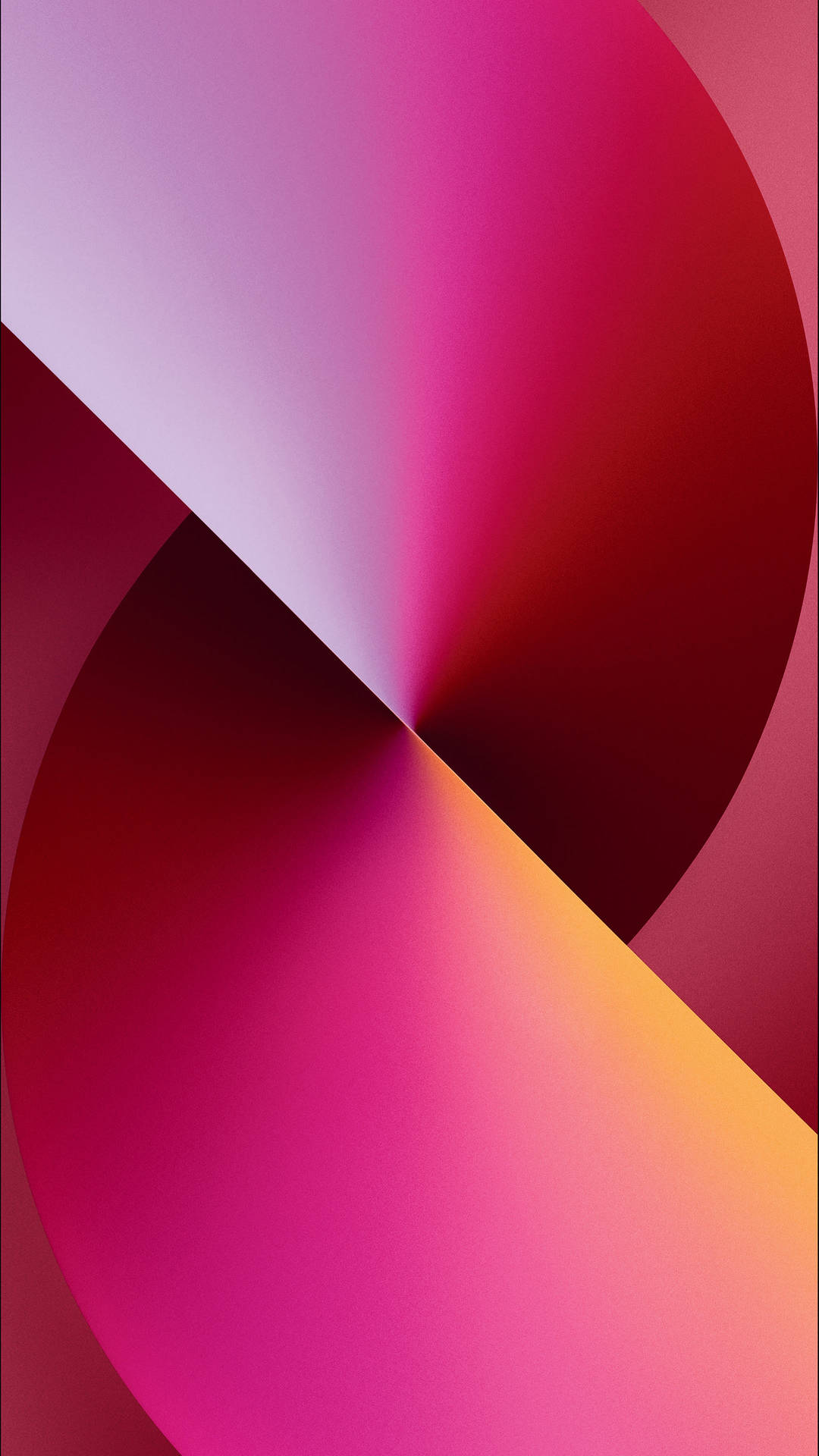 IPhone 13 Pro Max Red Split Wallpaper