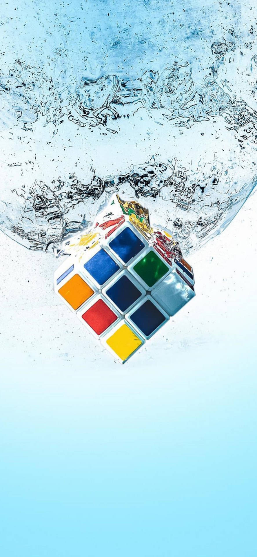 Iphone 13 Pro Max Rubik's Cube Background