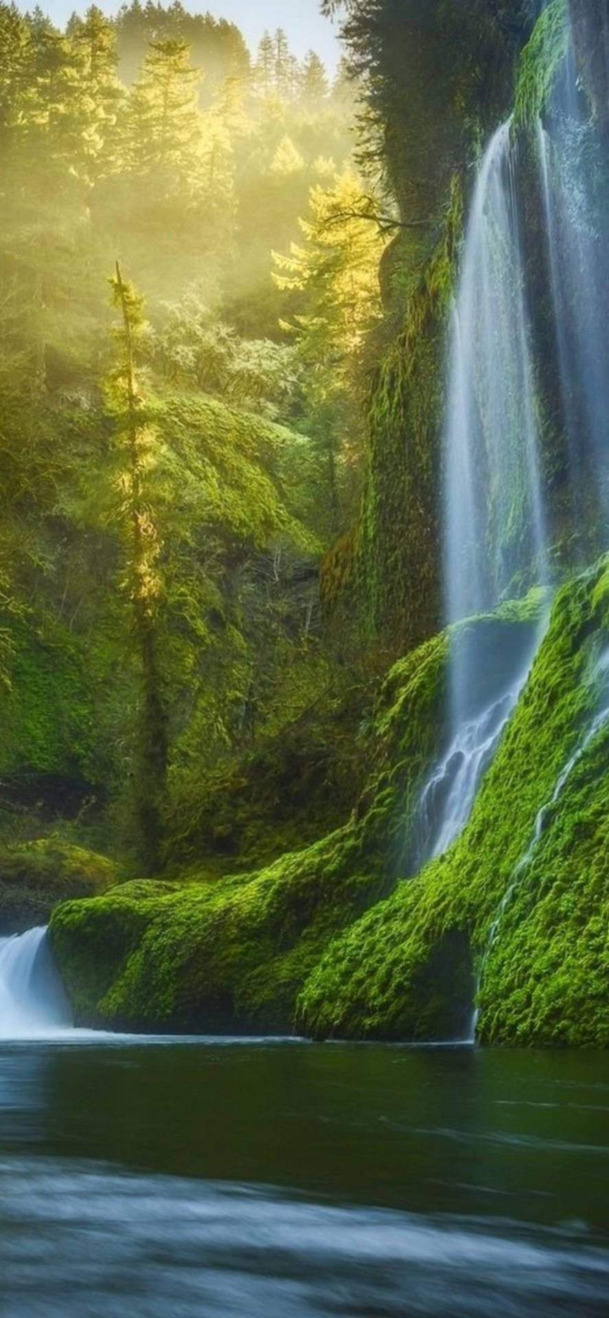 Iphone 13 Pro Max Waterfall Background