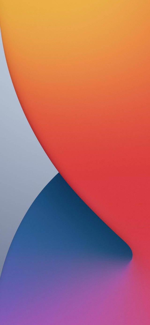 Iphone 14 Quarter Orange Wallpaper