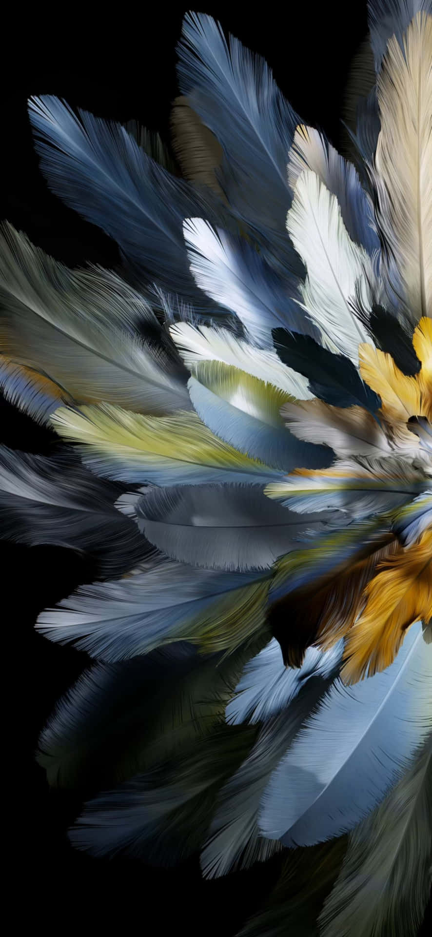 Iphone 16 Plus Feather Wallpaper Wallpaper