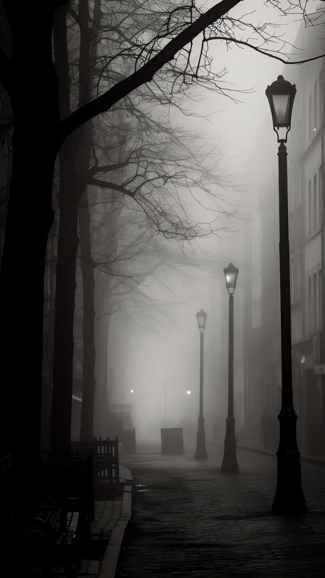 Modo Noche Del Iphone 16 Pro Fondo de pantalla