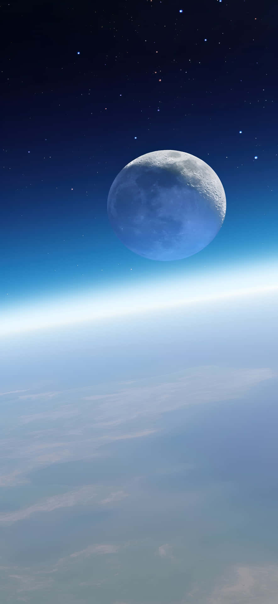 Tiro Espacial Del Iphone 17 Pro Max Fondo de pantalla