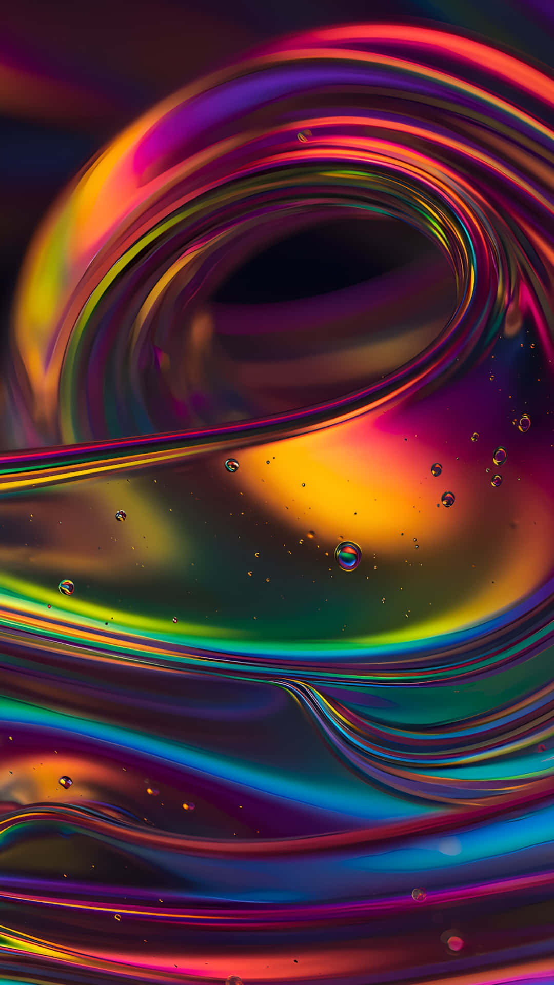 Pantalla Vibrante Del Iphone 17 Pro Fondo de pantalla