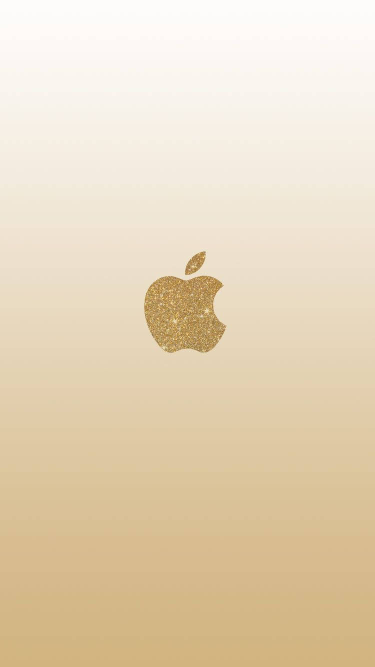 Elegance Redefined with Apple iPhone 6s Gold Wallpaper