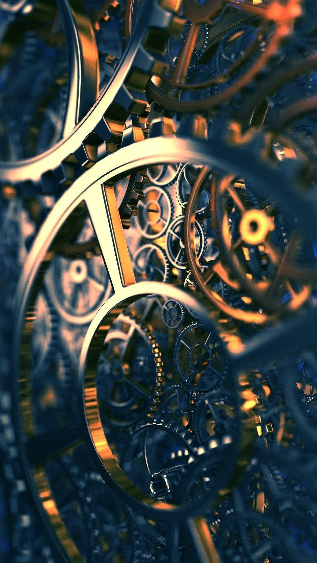 Iphone 6s Live Cogs And Gears Wallpaper