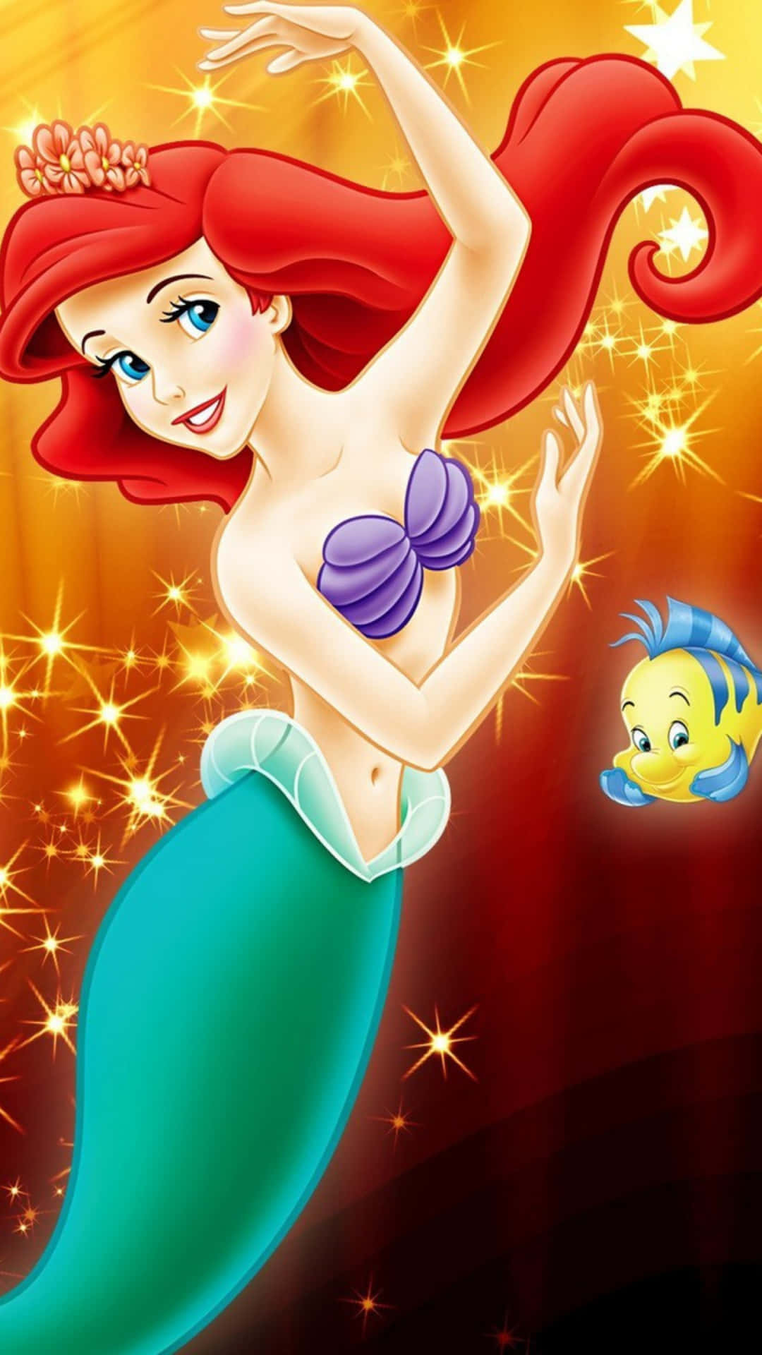 Tag På En Magisk Tur Til Disney-verden Med Din Iphone 7! Wallpaper