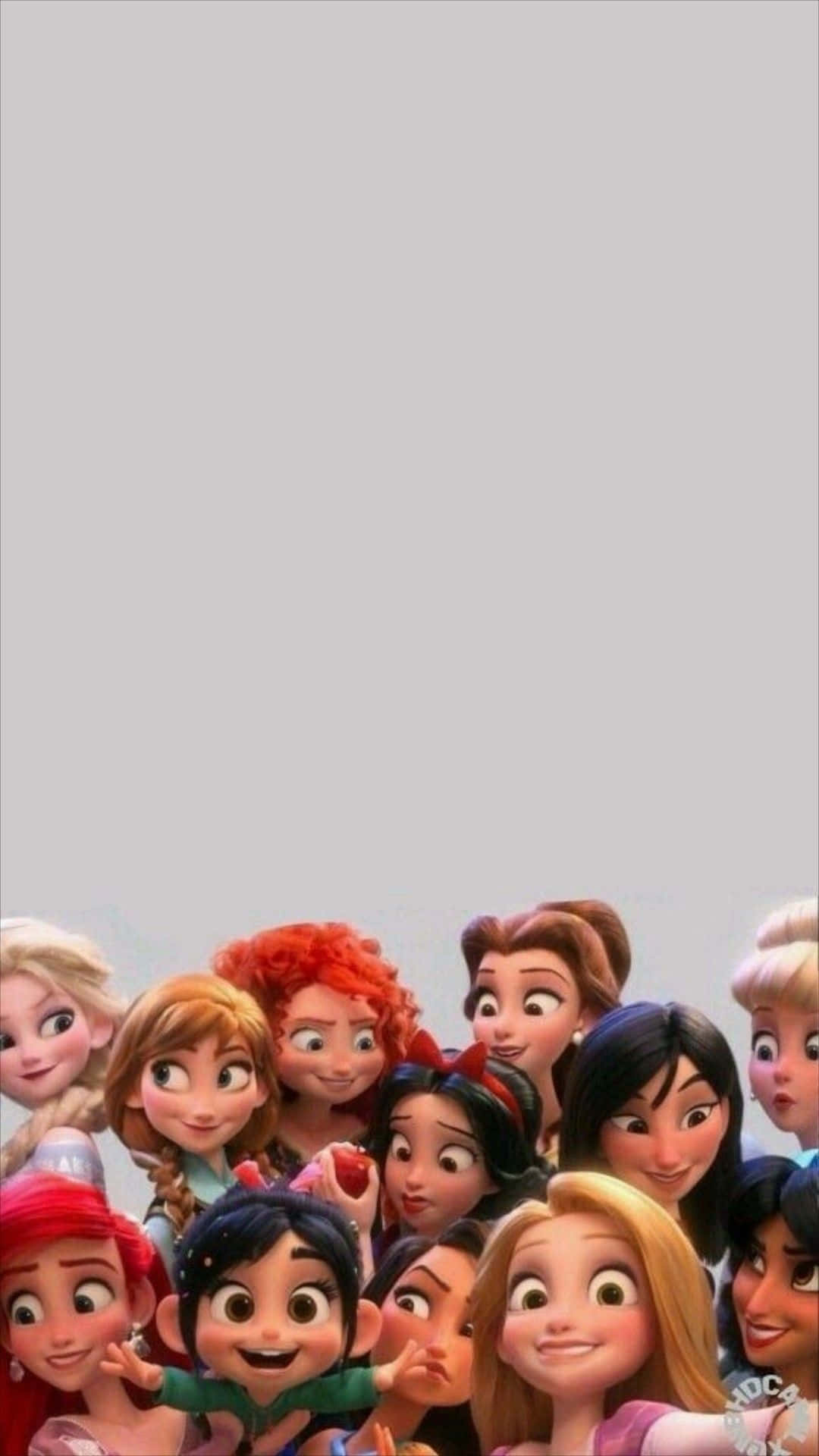 Iphone 7 Disney Princesses Selfie Wallpaper