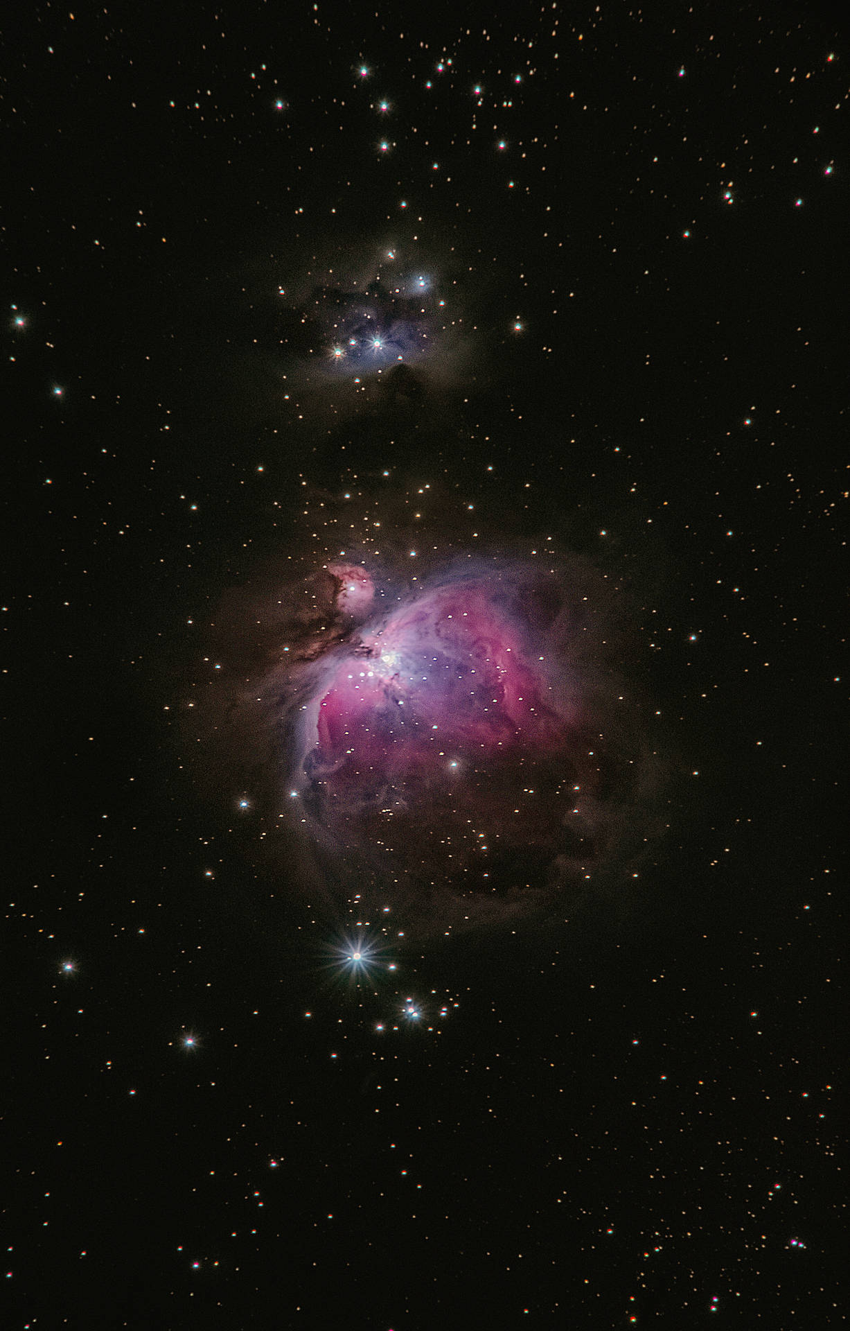 Iphone 7 Plus Space Pink Nebula Wallpaper