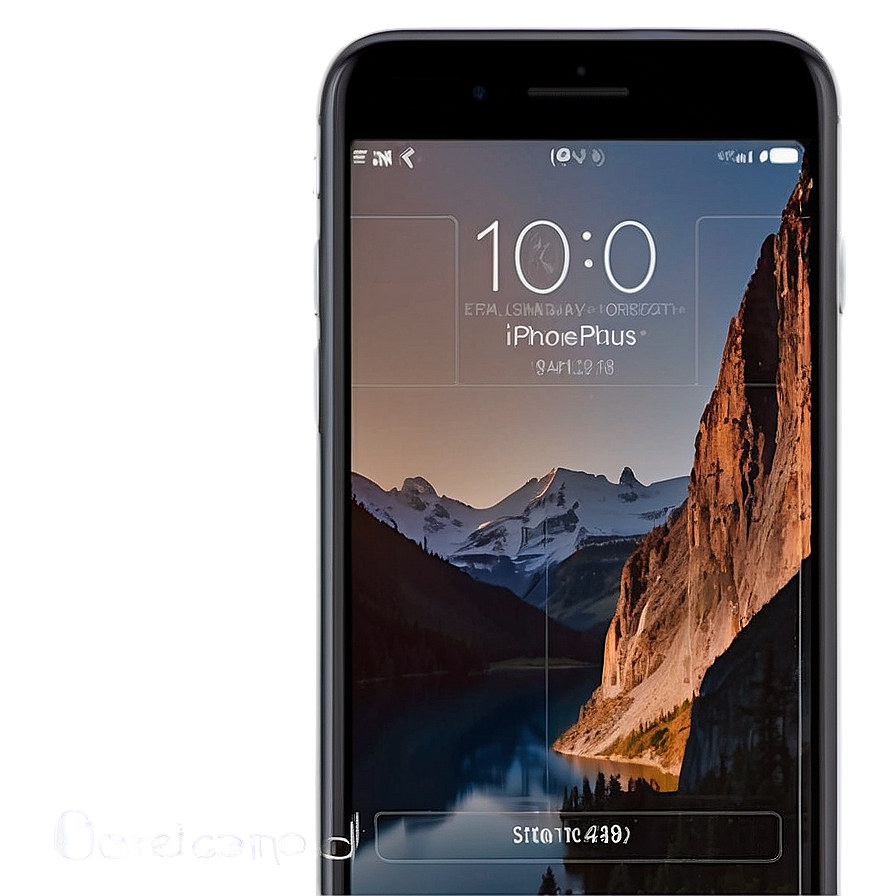 Iphone 8 Plus In Landscape Orientation Png 1 PNG