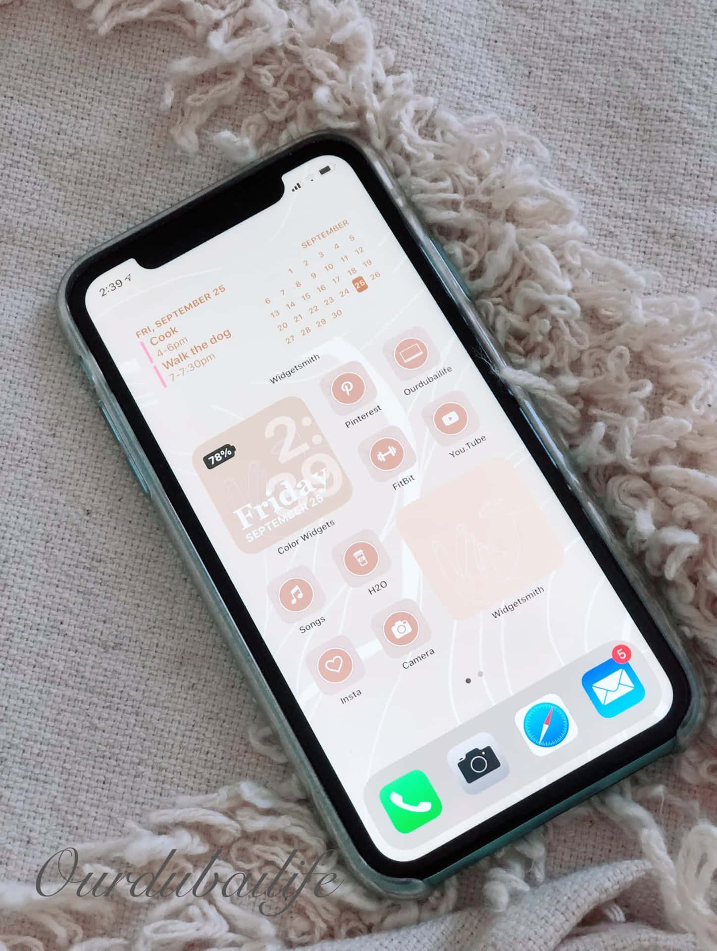 Enjoy the simple elegance of your iPhone's aesthetic