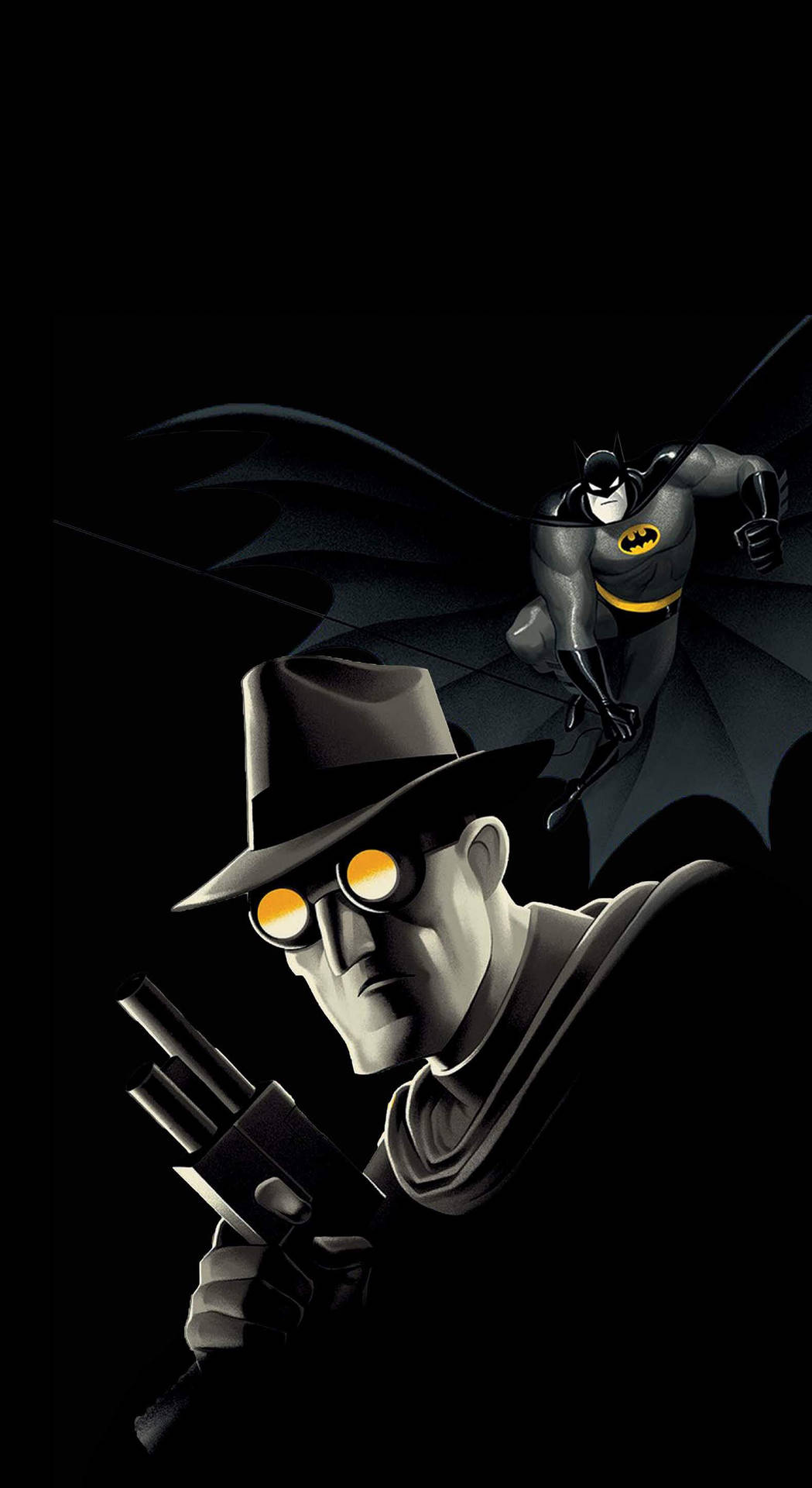 Batmandie Animierte Serie Hintergrundbild. Wallpaper