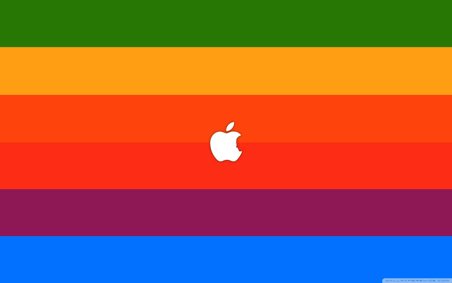 Iphone Apple Multi-colored Flag Wallpaper