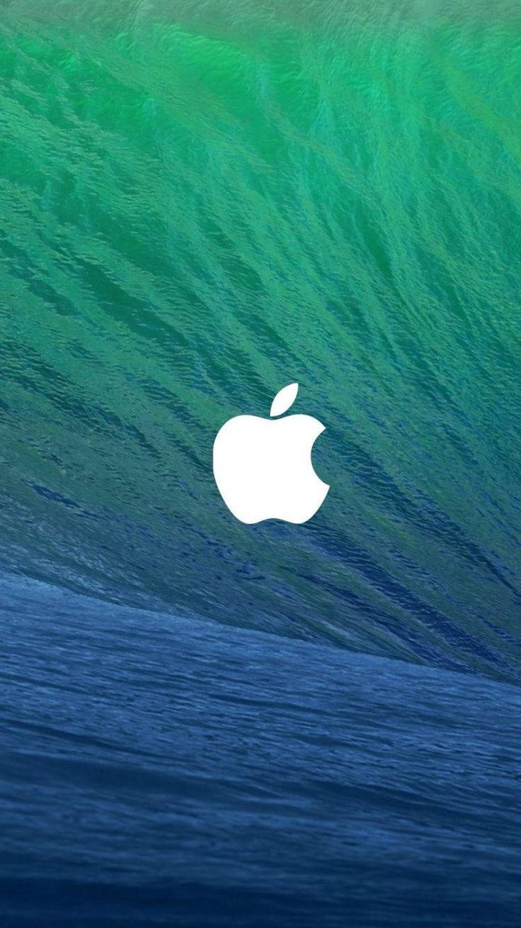 Iphoneapple Ocean - Iphone Från Apple Med Havstema. Wallpaper