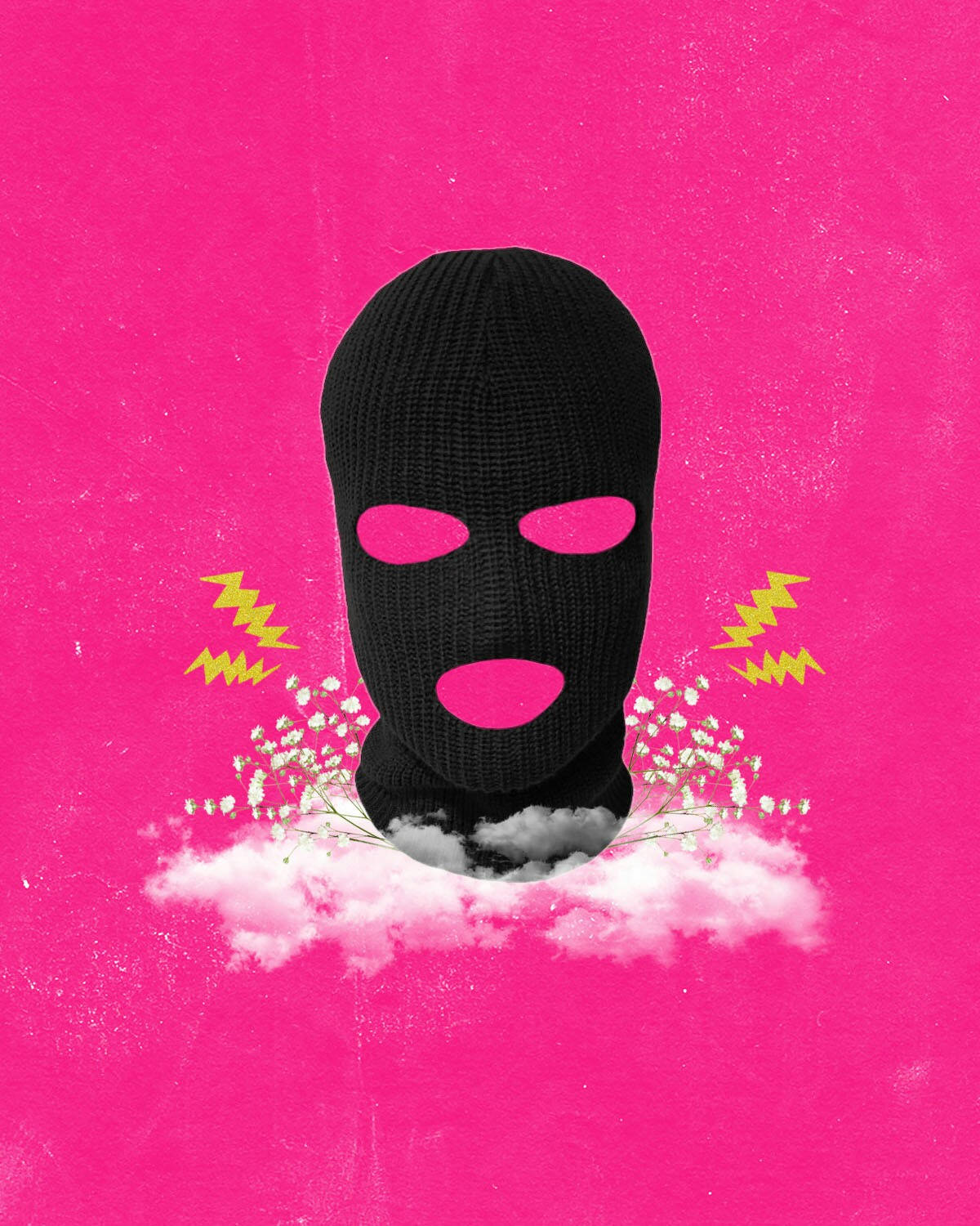 Download Iphone Baddie Black Ski-mask Wallpaper